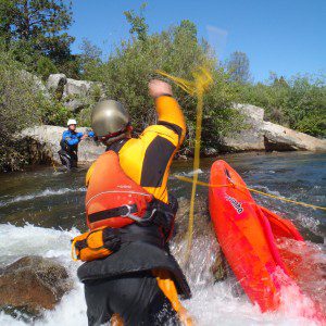 Kayak Rescue on the South Fork American