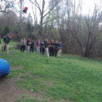 Preparing for our swiftwater rescue competition with UC Davis