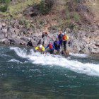 UC Davis beginners river rescue training